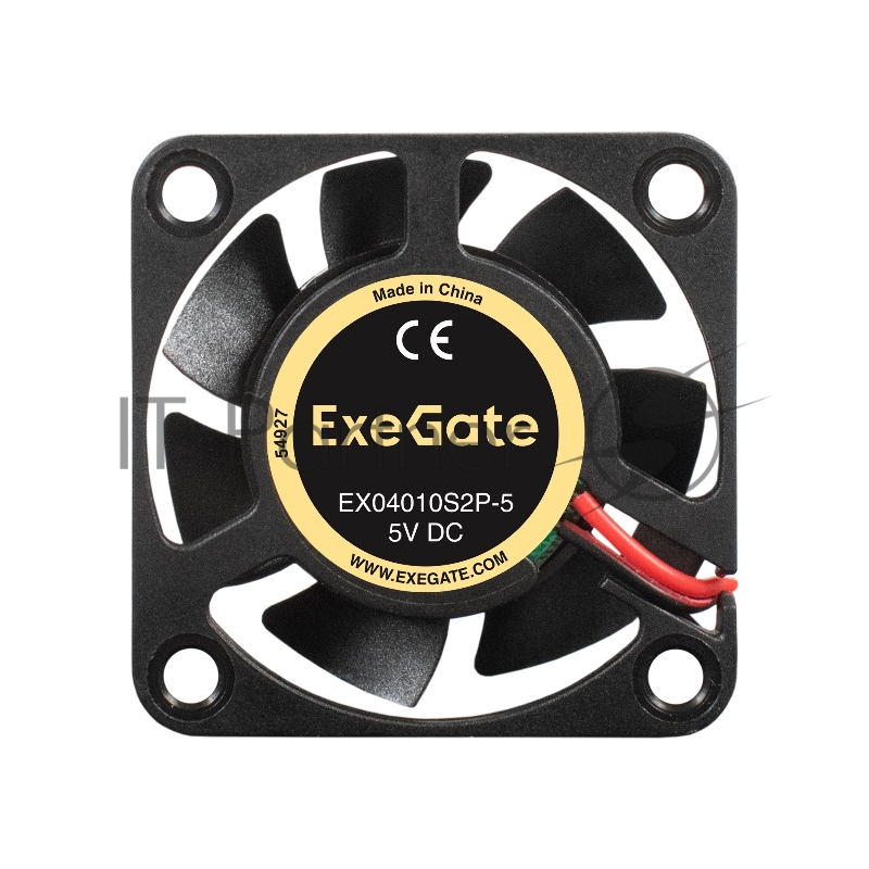 Вентилятор 5В DC ExeGate EX04010S2P-5 (40x40x10 мм, Sleeve bearing (подшипник скольжения), 2pin, 5000RPM, 24dBA)