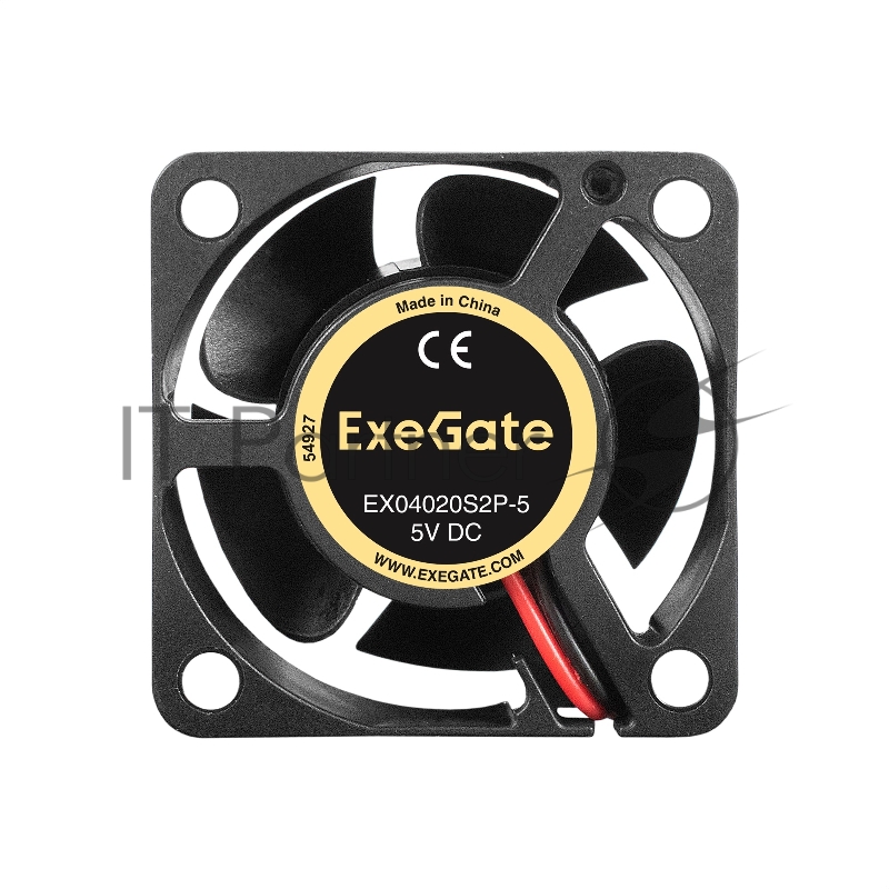 Вентилятор 5В DC ExeGate EX04020S2P-5 (40x40x20 мм, Sleeve bearing (подшипник скольжения), 2pin, 5000RPM, 22dBA)