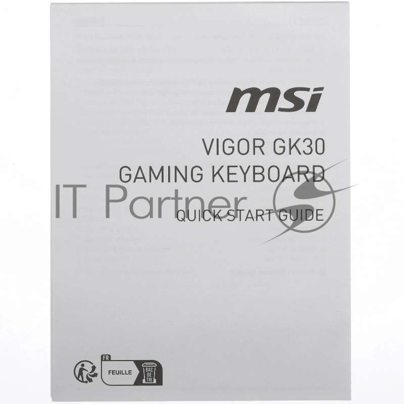 Клавиатура MSI VIGOR GK30 INFRARED