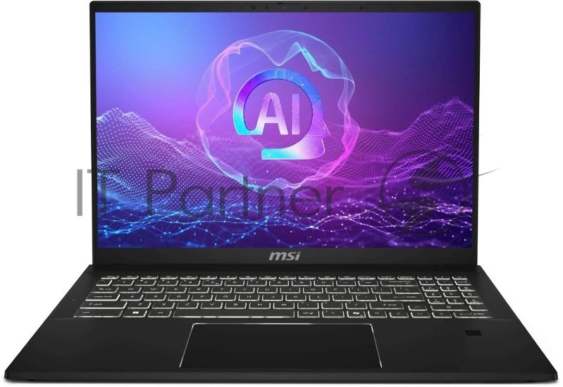 Ноутбук MSI Summit 16 AI Evo A2HMTG-057RU/16/IPS/Intel Core Ultra 7 255H/16Gb/1Tb SSD/Intel Arc/Windows 11 Home/черный/2.1kg