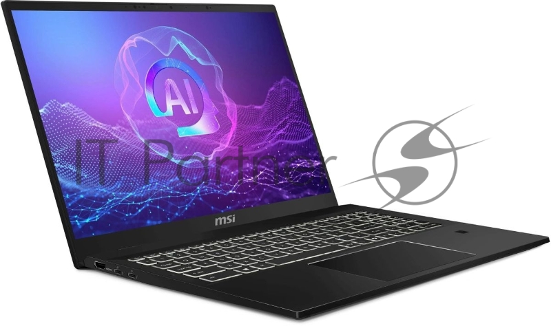 Ноутбук MSI Summit 16 AI Evo A2HMTG-057RU/16/IPS/Intel Core Ultra 7 255H/16Gb/1Tb SSD/Intel Arc/Windows 11 Home/черный/2.1kg