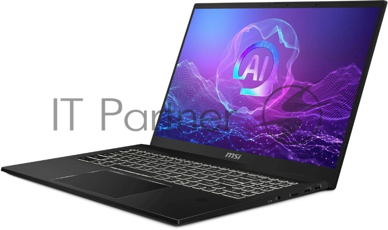 Ноутбук MSI Summit 16 AI Evo A2HMTG-057RU/16/IPS/Intel Core Ultra 7 255H/16Gb/1Tb SSD/Intel Arc/Windows 11 Home/черный/2.1kg
