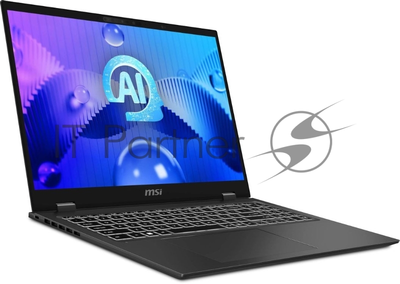 Ноутбук MSI Prestige 16 AI Evo B1MG-235RU/16/IPS/Intel Core Ultra 7 165H/16Gb/1Tb SSD/Intel Arc/Windows 11 Home/серый/1.5kg