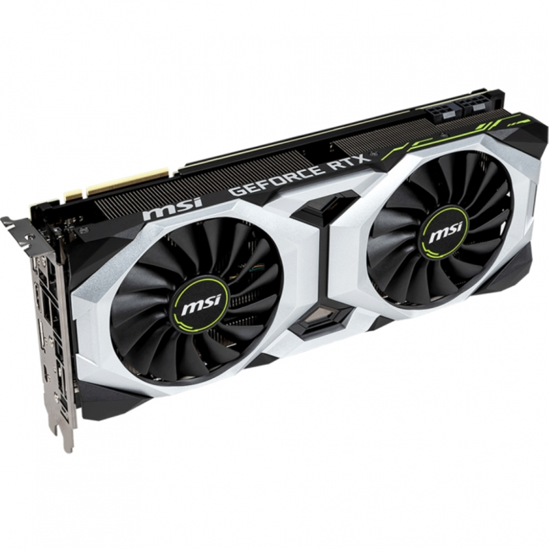 Видеокарта MSI PCI-E RTX 2080 VENTUS 8G nVidia GeForce RTX 2080 8192Mb 256bit GDDR6 1515/14000/HDMIx