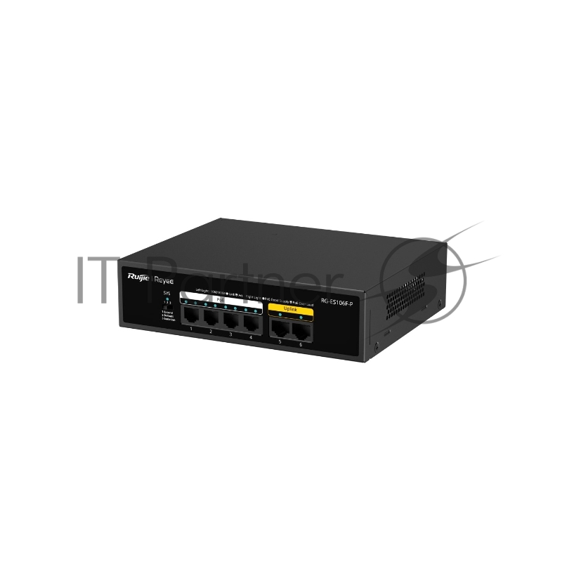 PoE Коммутатор Ruijie/ Reyee RG-ES106F-P