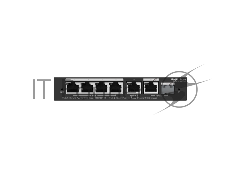 PoE Коммутатор, управляемый Ruijie/Reyee RG-ES206GS-P