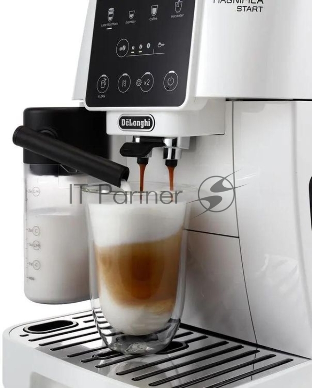 Кофемашина автоматическая DeLonghi ECAM220.61.W белый, молотый+зерновой, 1.8 л, 1450 Вт, 15 бар