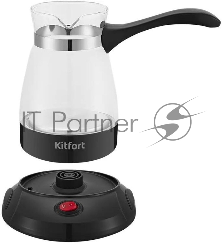 Кофеварка Электрическая турка Kitfort КТ-7132-1 600Вт черный