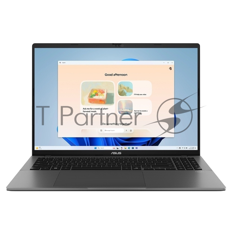 Ноутбук ASUS VivoBook S16 OLED S3607AA/16/OLED/Intel Core Ultra 7 355/32GB/1024GB SSD/Intel Graphics/Windows 11 Pro/серый/1.7kg