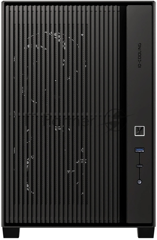 Корпус Case ID-Cooling FLOW 500 AIR Black mATX/win TG/2 fans/Gen2 Type C/CPU180mm/ GPU 403mm/no PSU