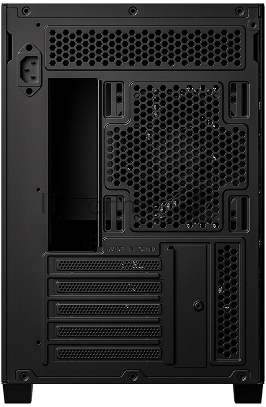 Корпус Case ID-Cooling FLOW 500 AIR Black mATX/win TG/2 fans/Gen2 Type C/CPU180mm/ GPU 403mm/no PSU