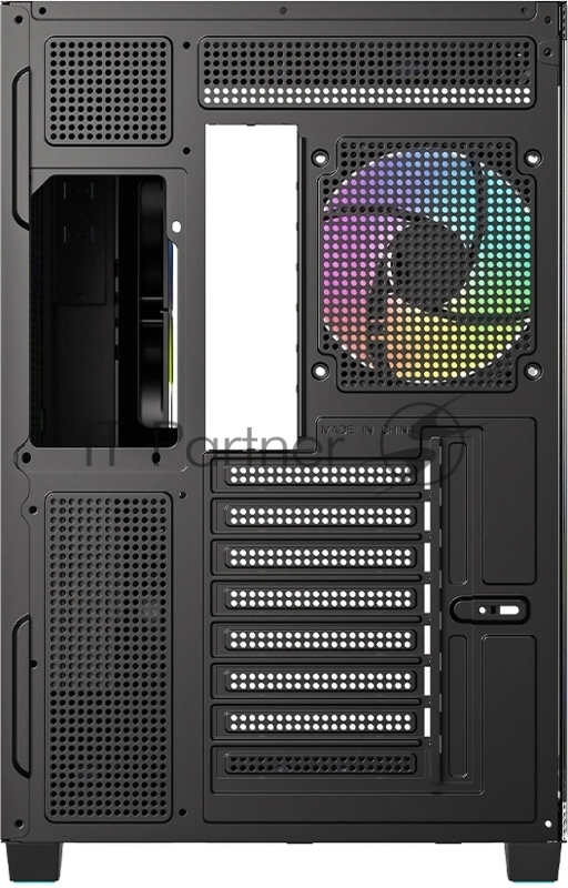 Корпус Case ID-Cooling VIEW 510 ARGB Black ATX/win TG/4 fans/Gen2 Type C/CPU 162mm/GPU 407mm/ no PSU