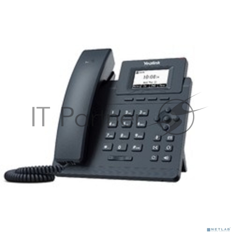 Телефон SIP Yealink SIP-T30P комплект без БП черный