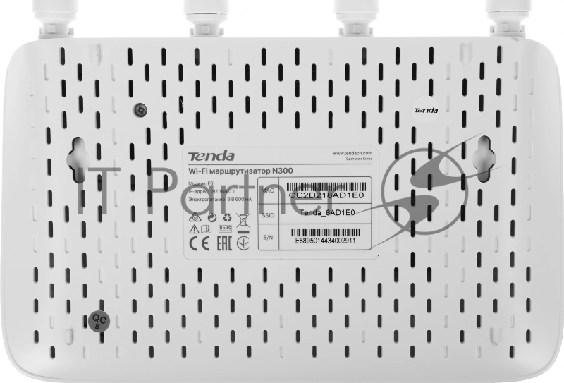 Маршрутизатор TENDA F6 Wi-Fi 300MBPS 10/100M