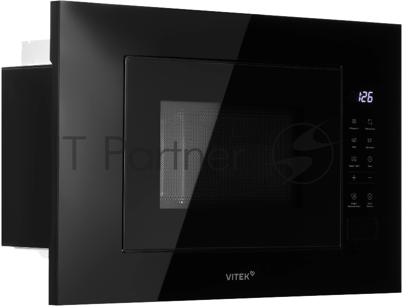 Микроволновая печь Vitek VBMW 2060 BG 20л. 700Вт черный (встраиваемая)