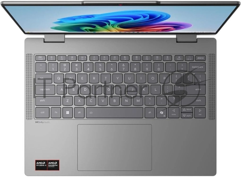 Ноутбук Lenovo IdeaPad 5 2-in-1 14AHP11 Ryzen 5 230 16Gb SSD512Gb AMD Radeon 760M 14 OLED Touch WUXGA (1920x1200) без ОС grey WiFi BT Cam (83UJ0016PS)