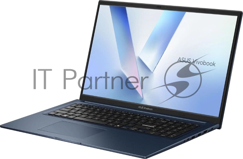 Ноутбук Asus Vivobook 17 X1704MA-AU010 Core 5 320 16Gb SSD512Gb Intel Graphics 17.3 IPS FHD (1920x1080) без ОС blue WiFi BT Cam (90NB17V2-M000Y0)
