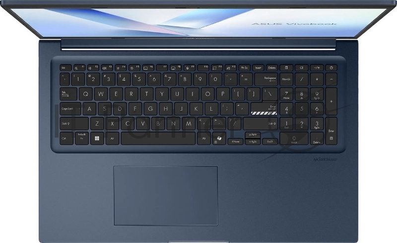 Ноутбук Asus Vivobook 17 X1704MA-AU010 Core 5 320 16Gb SSD512Gb Intel Graphics 17.3 IPS FHD (1920x1080) без ОС blue WiFi BT Cam (90NB17V2-M000Y0)