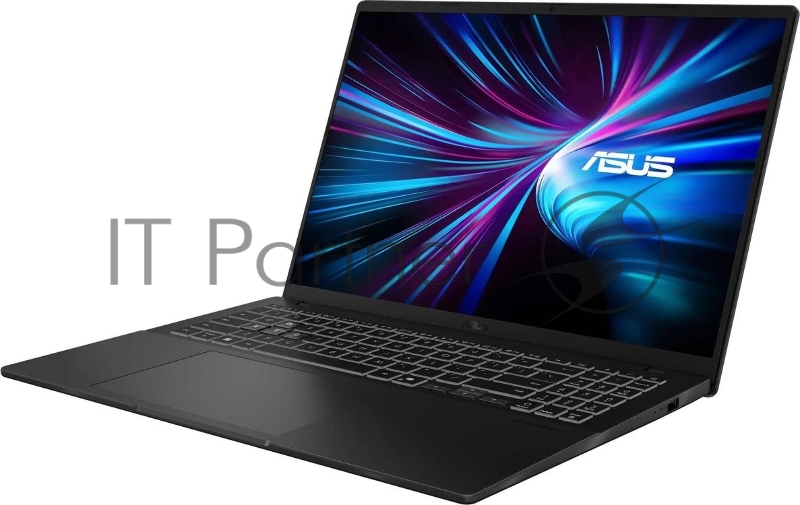 Ноутбук Asus V16 V3607VH-TK185 Core 5 210H 16Gb SSD512Gb NVIDIA GeForce RTX5050 8Gb 16 IPS WUXGA (1920x1200) без ОС black WiFi BT Cam (90NB16L1-M00FR0)