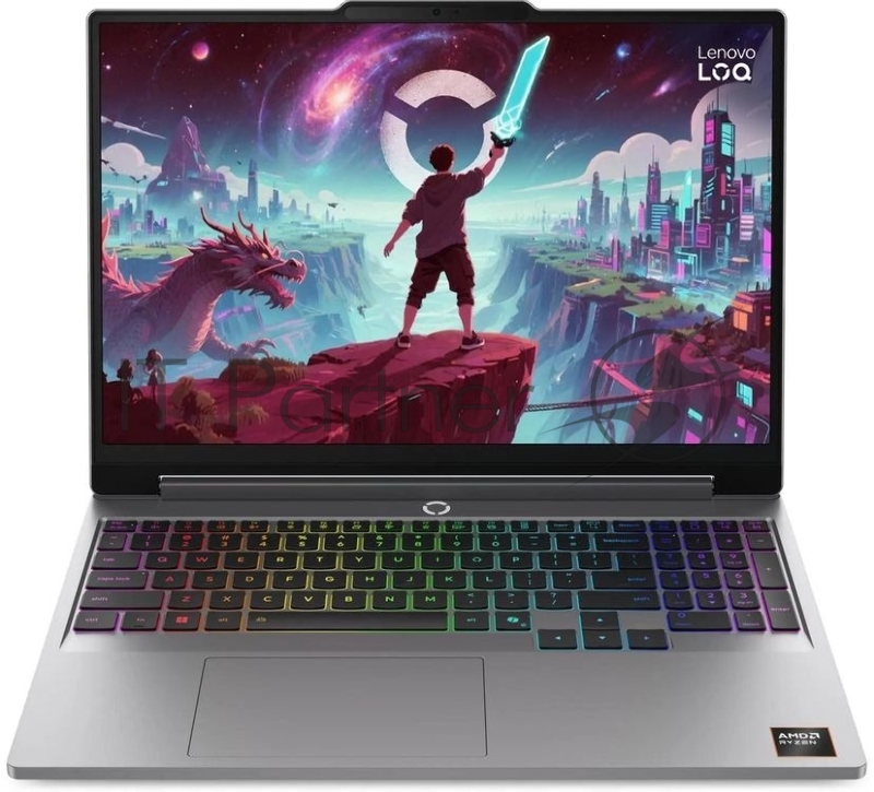 Ноутбук Lenovo LOQ 15AHP11/15.3 IPS/AMD Ryzen 7 250/16Gb/512Gb SSD/NVIDIA GeForce RTX 5050 8Gb/без ОС/серый/2.1kg
