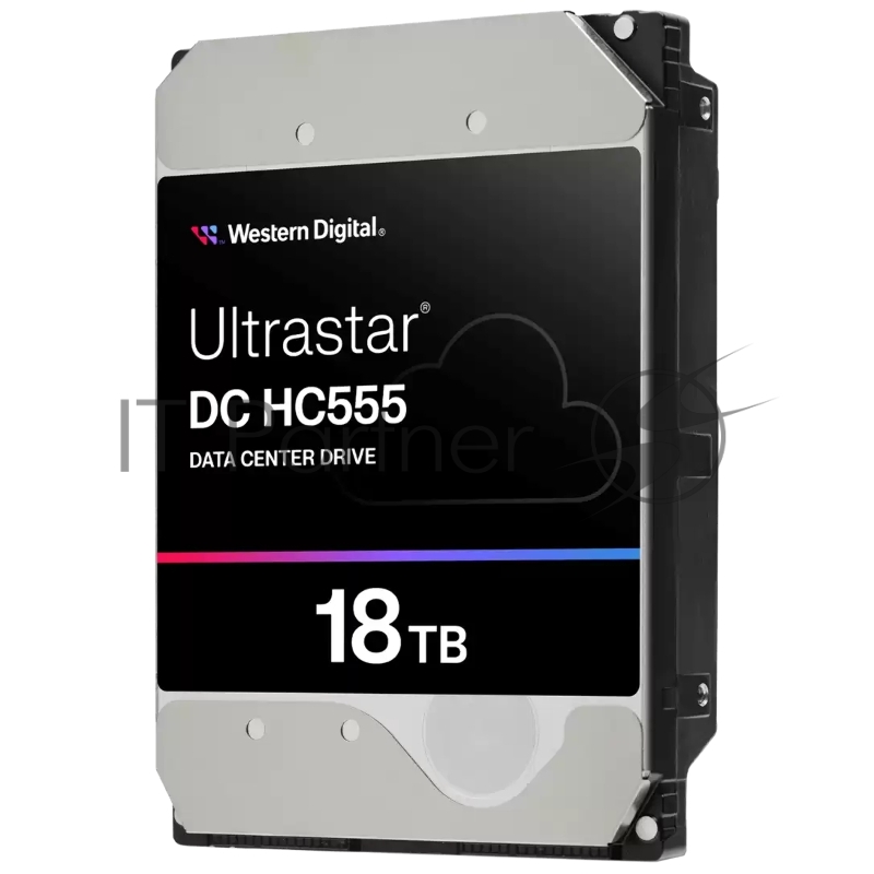 Жесткий диск серверный 3.5 18TB WD Ultrastar DC HC555 WUH722018CL5204 SAS 12Gb/s, 7200rpm, 512MB, 512e, 0B47747