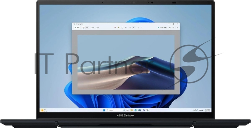 Ноутбук Asus ZenBook Duo UX8406CA-QL460X Core Ultra 7 255H 16Gb SSD512Gb Intel Arc 14 OLED Touch WUXGA (1920x1200) Windows 11 Pro dk.grey WiFi BT Cam Bag (90NB14X1-M00UA0)