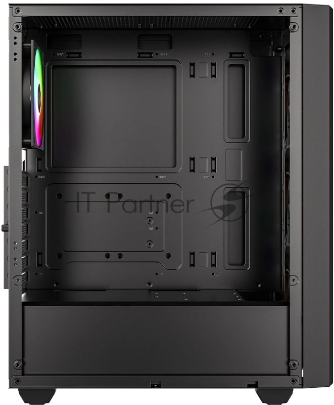 Корпус Case ID-Cooling WARE 310 ARGB Black ATX/ win TG/ 4 fans/ Type C/ CPU 160mm/ GPU 320mm/ no PSU