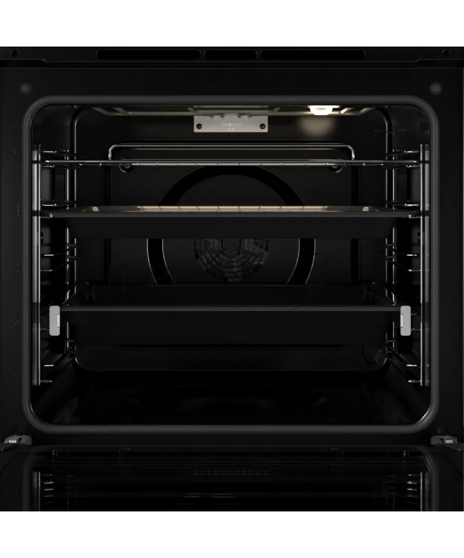 Духовой шкаф Kuppersberg HO 622 BX, High-Tech, 78 л, комбинированное управление, дисплей, таймер, 11 режимов, макс. температура 300 градусов, гриль, телескопические направляющие (на 1 уровень), энергоэффективность А, цвет черный, цвет фурнитуры черны