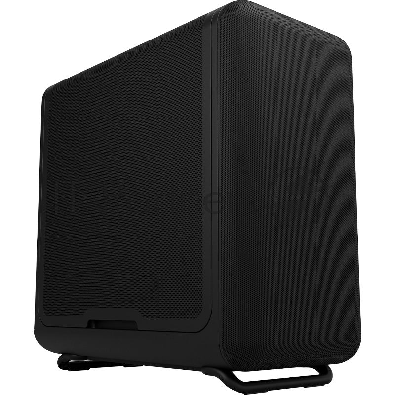 Корпус без блока питания Case HYTE X50 Air, Midi-Tower, no fans, 2xUSB-A 3.2, 1xUSB Type-C, E-ATX, ATX, mATX, mITX Pitch Black