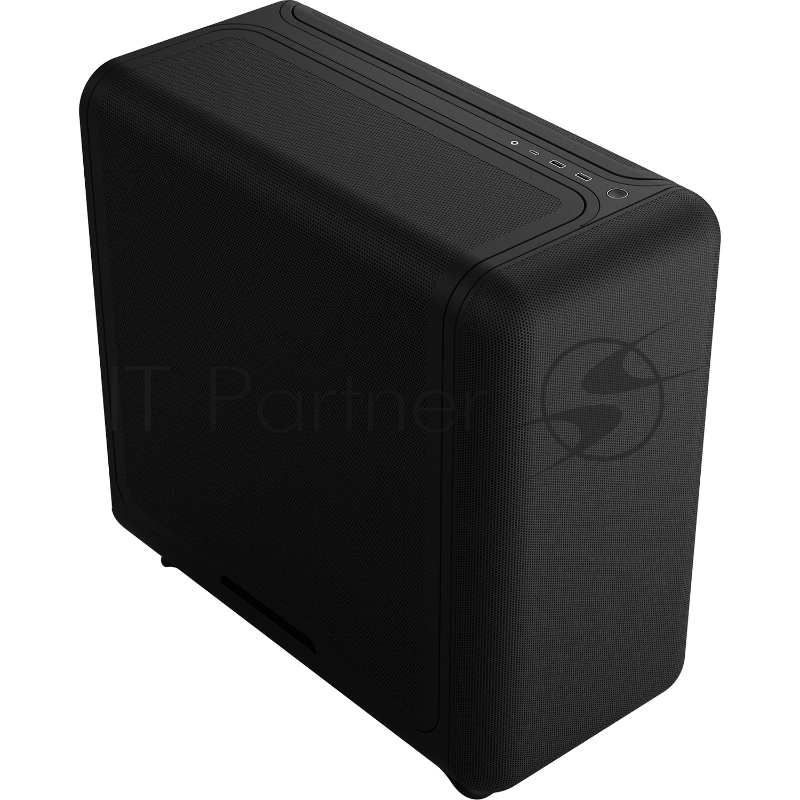 Корпус без блока питания Case HYTE X50 Air, Midi-Tower, no fans, 2xUSB-A 3.2, 1xUSB Type-C, E-ATX, ATX, mATX, mITX Pitch Black
