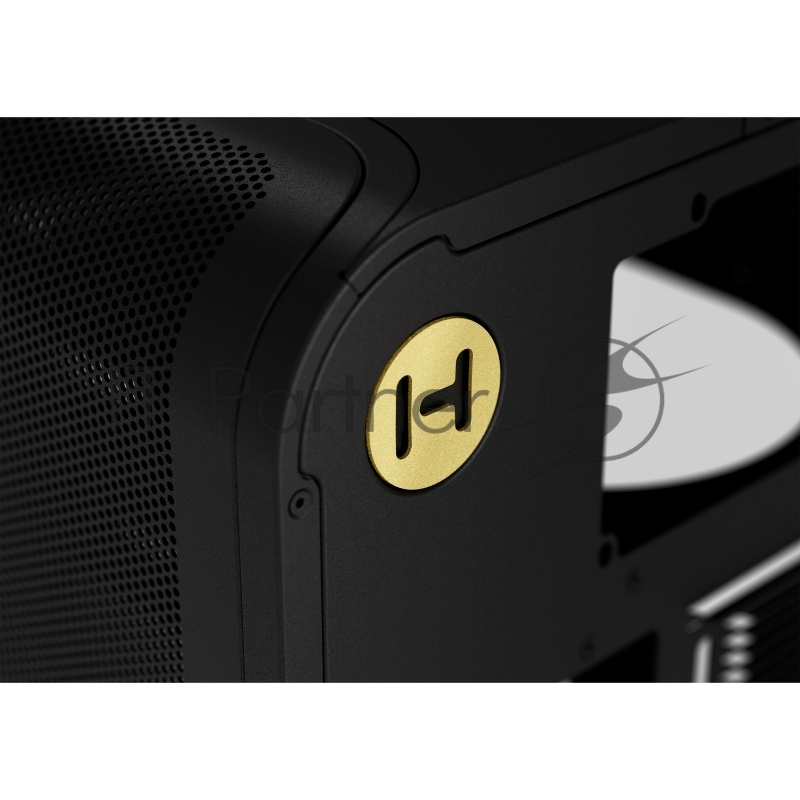 Корпус без блока питания Case HYTE X50, Midi-Tower, TG, no fans, 2xUSB-A 3.2, 1xUSB Type-C, E-ATX, ATX, mATX, mITX Pitch Black