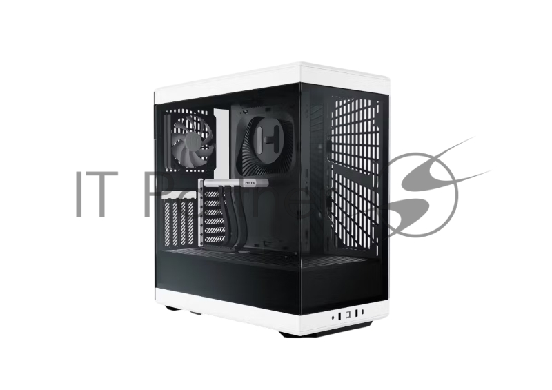 Корпус без блока питания Case HYTE Y40, Midi-Tower, TG, no fans, 2xUSB-A 3.2, 1xUSB Type-C, ATX, mATX, mITX Panda