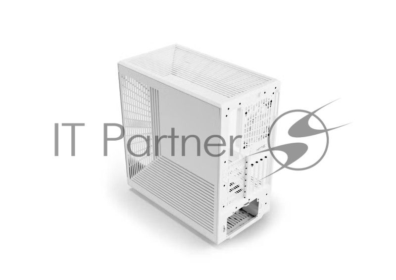 Корпус без блока питания Case HYTE Y40, Midi-Tower, TG, no fans, 2xUSB-A 3.2, 1xUSB Type-C, ATX, mATX, mITX Snow White