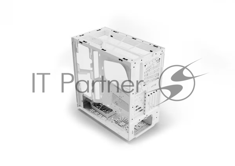 Корпус без блока питания Case HYTE Y40, Midi-Tower, TG, no fans, 2xUSB-A 3.2, 1xUSB Type-C, ATX, mATX, mITX Snow White