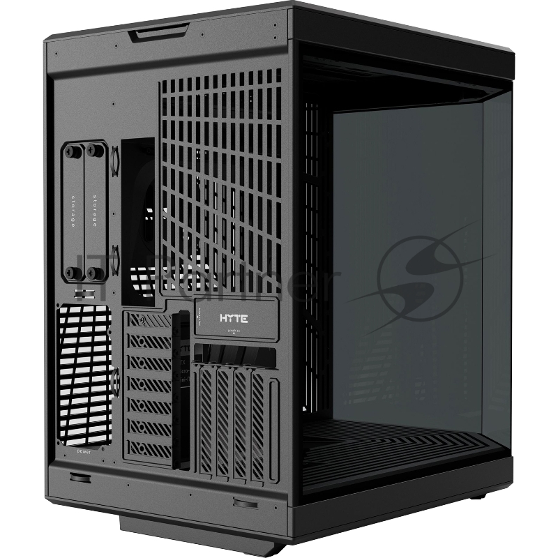 Корпус без блока питания Case HYTE Y70, Midi-Tower, TG, no fans, 2xUSB-A 3.2, 1xUSB Type-C, E-ATX, ATX, mATX, mITX Black