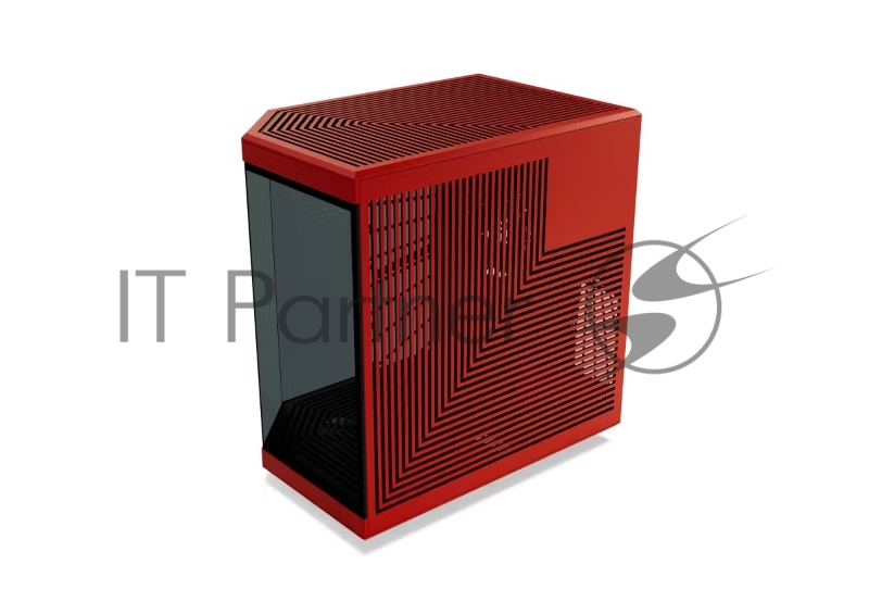 Корпус без блока питания Case HYTE Y70, Midi-Tower, TG, no fans, 2xUSB-A 3.2, 1xUSB Type-C, E-ATX, ATX, mATX, mITX Black Cherry