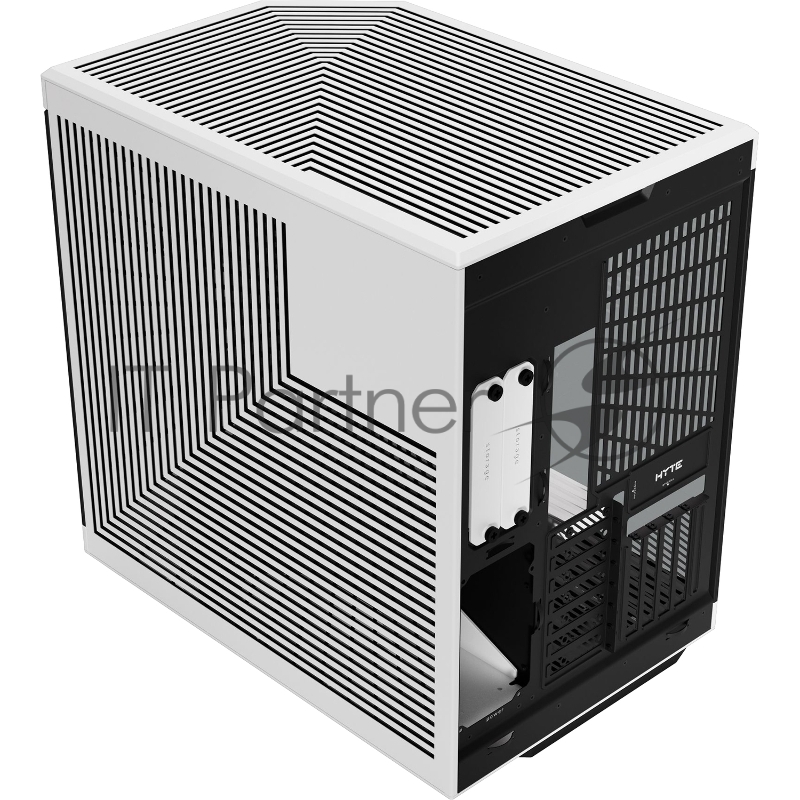 Корпус без блока питания Case HYTE Y70, Midi-Tower, TG, no fans, 2xUSB-A 3.2, 1xUSB Type-C, E-ATX, ATX, mATX, mITX Black Panda