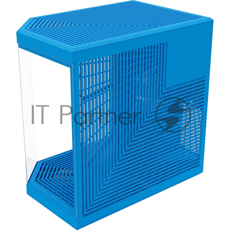 Корпус без блока питания Case HYTE Y70, Midi-Tower, TG, no fans, 2xUSB-A 3.2, 1xUSB Type-C, E-ATX, ATX, mATX, mITX Blueberry Milk
