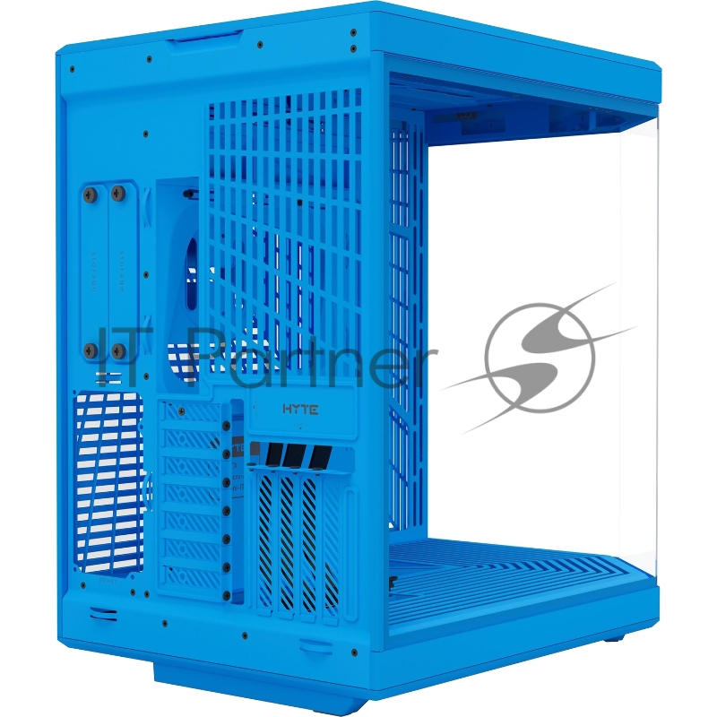 Корпус без блока питания Case HYTE Y70, Midi-Tower, TG, no fans, 2xUSB-A 3.2, 1xUSB Type-C, E-ATX, ATX, mATX, mITX Blueberry Milk