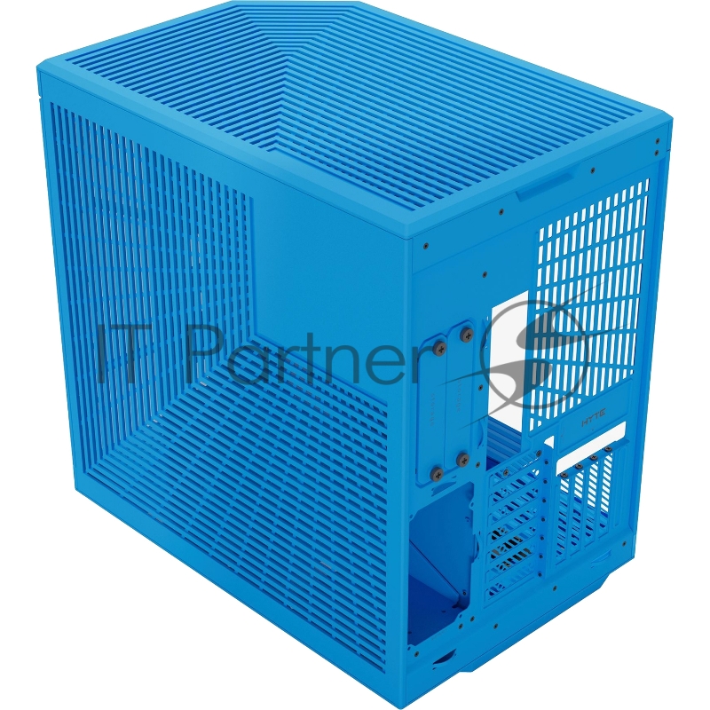 Корпус без блока питания Case HYTE Y70, Midi-Tower, TG, no fans, 2xUSB-A 3.2, 1xUSB Type-C, E-ATX, ATX, mATX, mITX Blueberry Milk