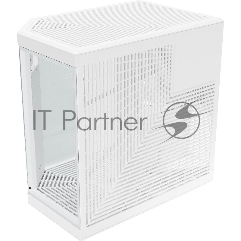 Корпус без блока питания Case HYTE Y70 Touch Infinite, Midi-Tower, TG, LCD, no fans, 2xUSB-A 3.2, 1xUSB Type-C, E-ATX, ATX, mATX, mITX White Snow