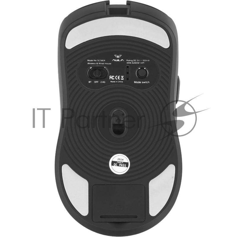 Беспроводная игровая мышь AULA SC580X Чёрный