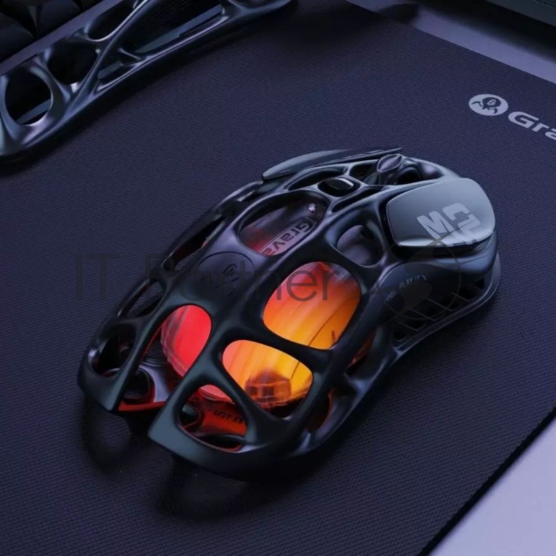 Беспроводная игровая мышь Gravastar Mercury M2 Чёрный
