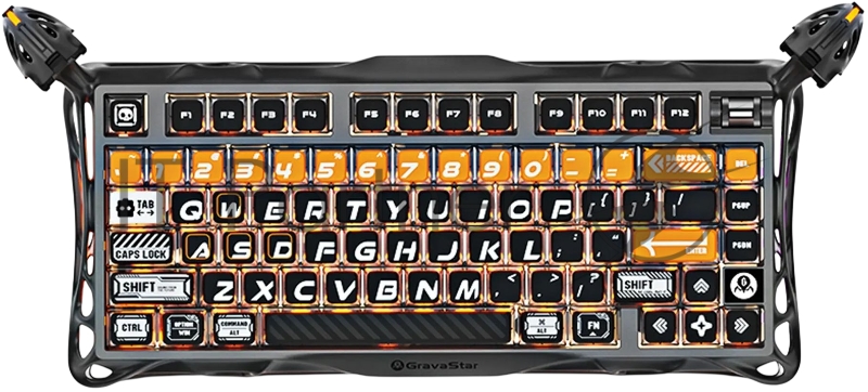 Механическая клавиатура Gravastar Mercury K1 Pro BO BLK