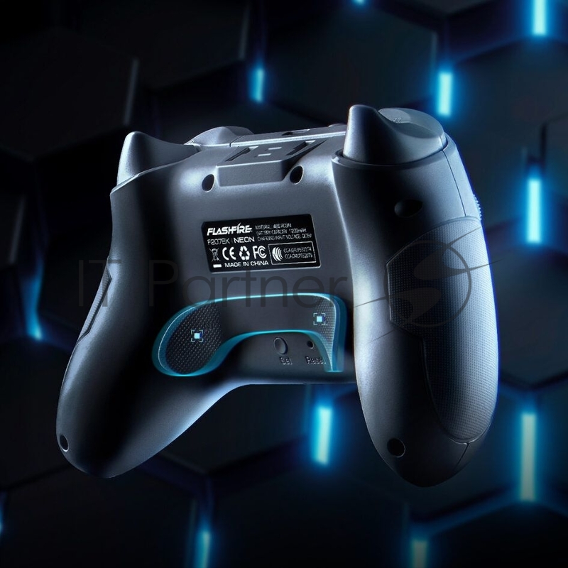 Геймпад FLASHFIRE F207BK (Совместим с ПК, Nintendo Switch, подключение: Bluetooth, USB, 2,4 ГГц)