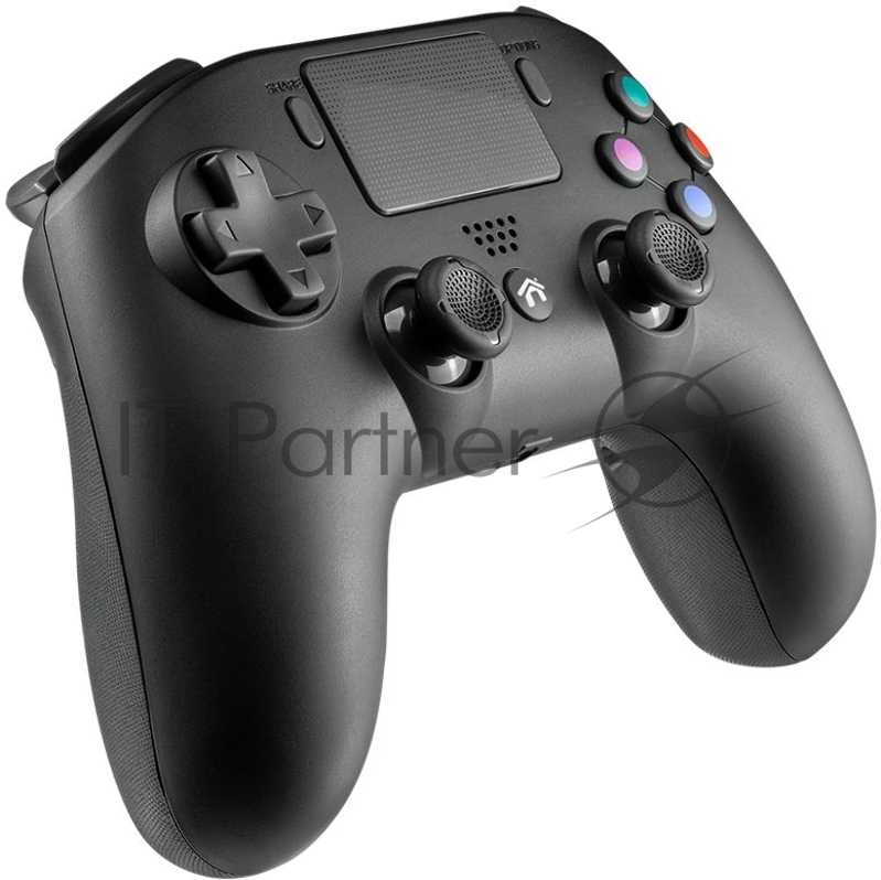 Геймпад FLASHFIRE P203BK чёрный (Совместим с PS5 и ПК, тачпад, Bluetooth и проводное подключение)