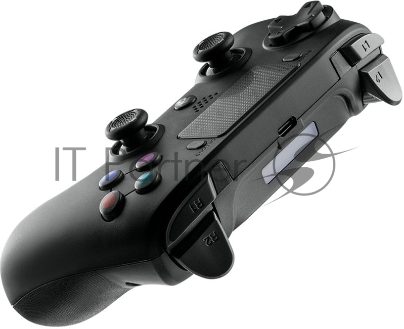 Геймпад FLASHFIRE P203BK чёрный (Совместим с PS5 и ПК, тачпад, Bluetooth и проводное подключение)