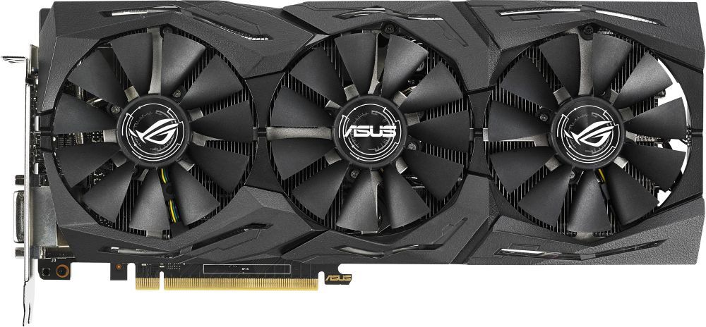 Видеокарта 6Gb PCI-E ASUS STRIX-GTX1060-A6G-GAMING GTX1060, GDDR5, 192bit, HDCP, DVI, 2xHDMI, 2xD
