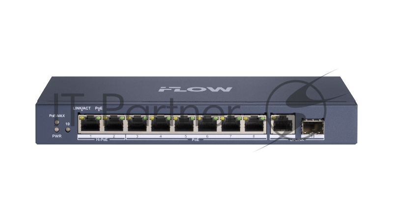 Коммутатор неуправляемый 8PORT 1000M POE F-SW-EU610HPOE-V IFLOW
