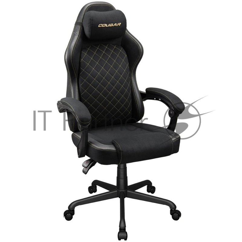 Кресло компьютерное игровое Cougar Fusion EX Black Gold